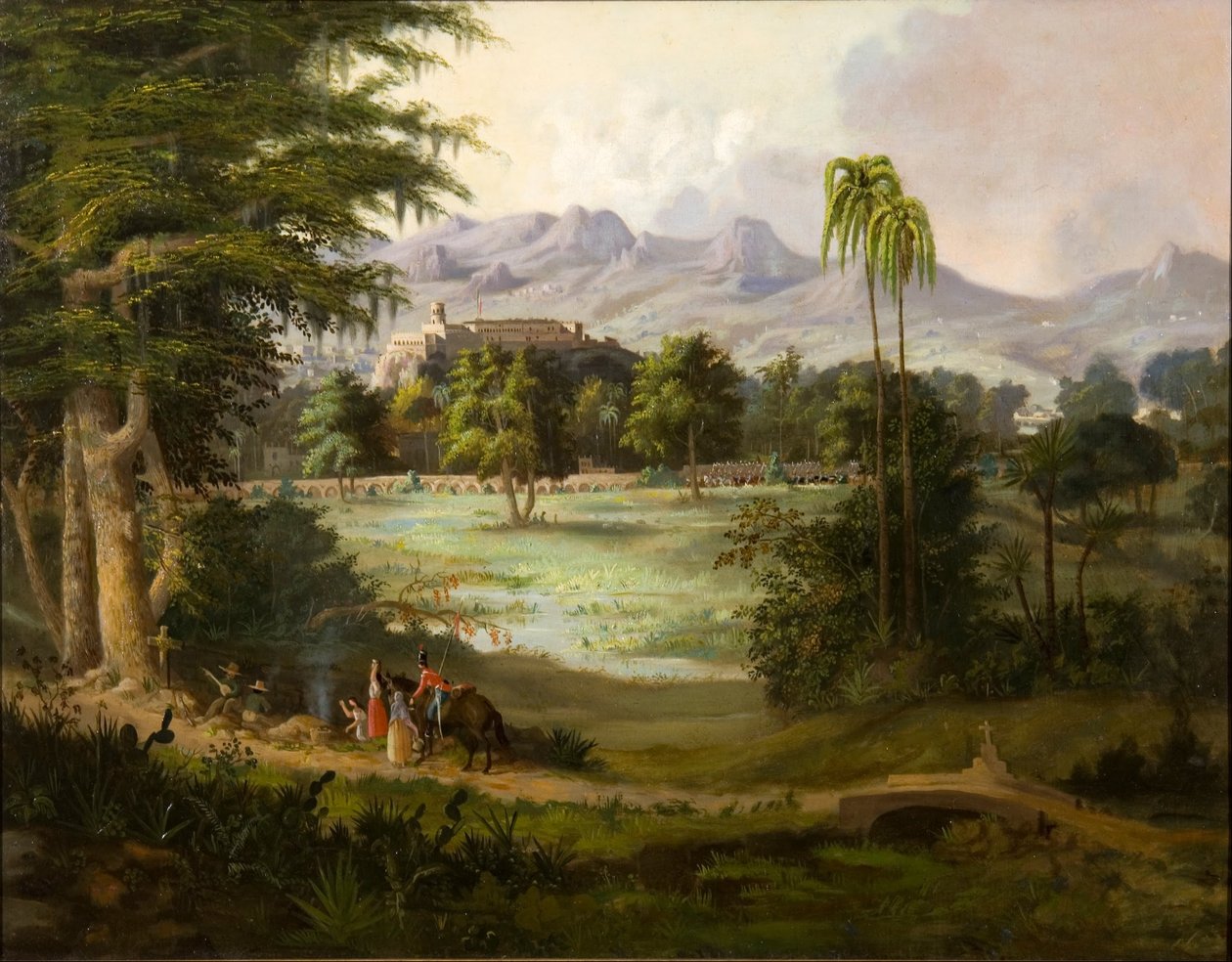 Schloss Chapultepec von Robert Seldon Duncanson