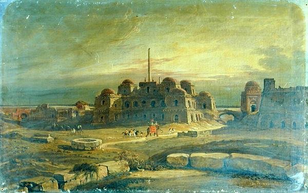 Ansicht des Purana Kila, in der Nähe von Delhi von Robert Smith