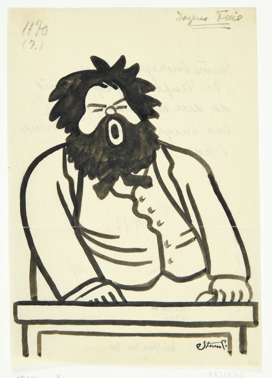 Blatt zu "Dagens flue" von Robert Storm Petersen