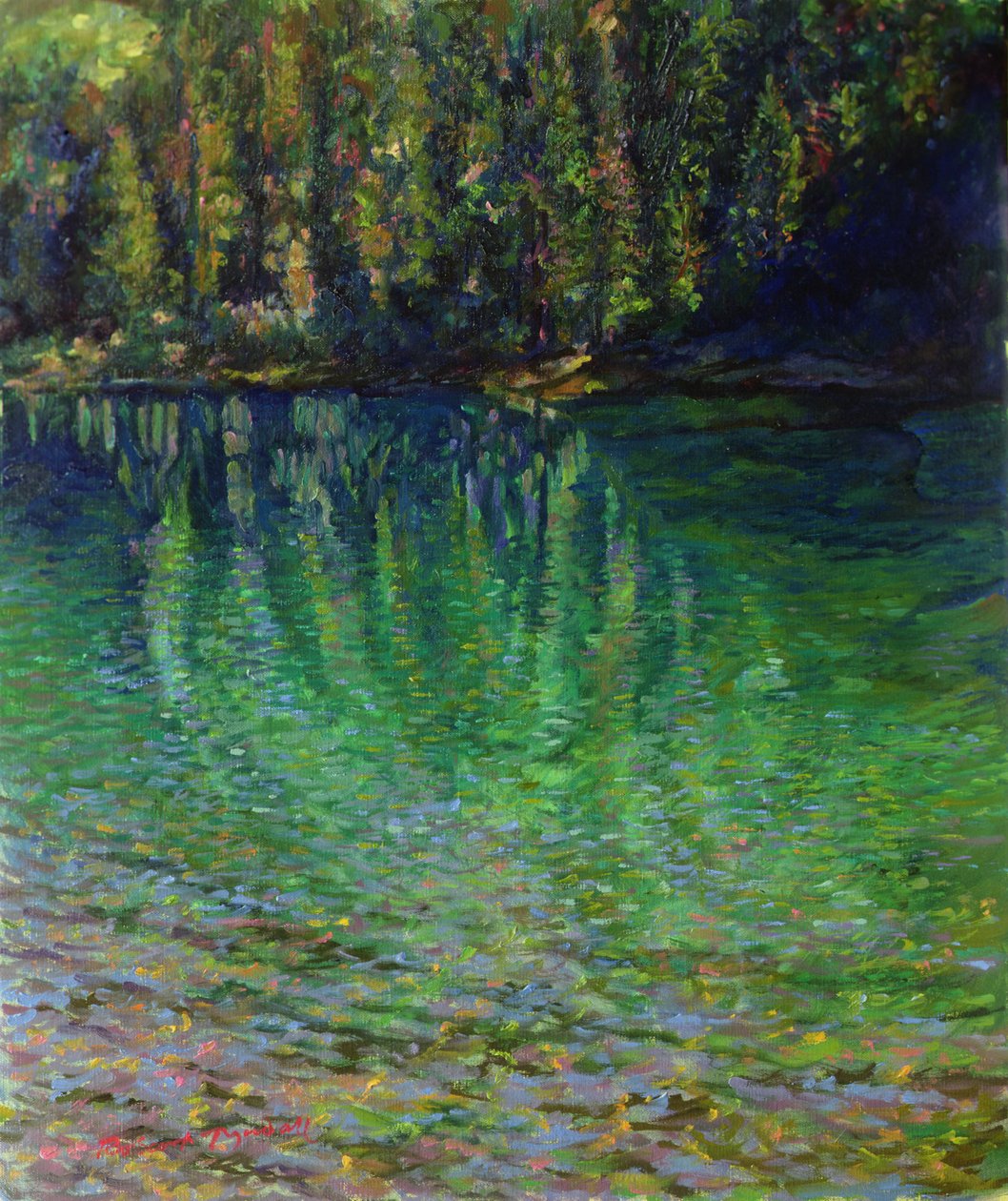 Lac du Poursolet, Haute Alpes, Frankreich von Robert Tyndall