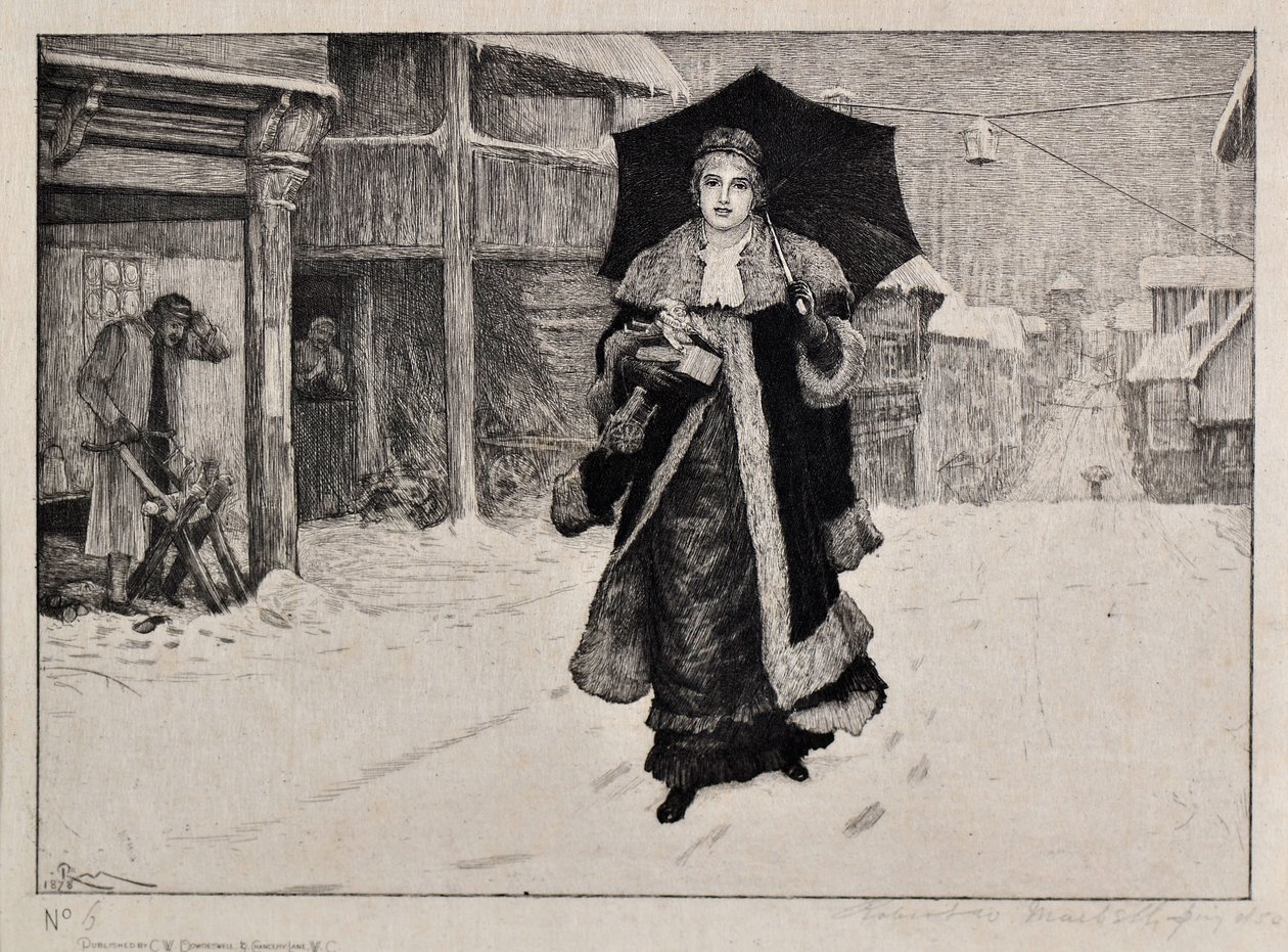 Weihnachtsmorgen von Robert Walker Macbeth