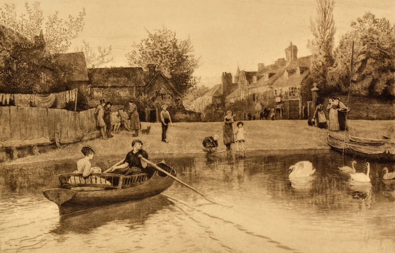 Marlow Fähre von Robert Walker Macbeth