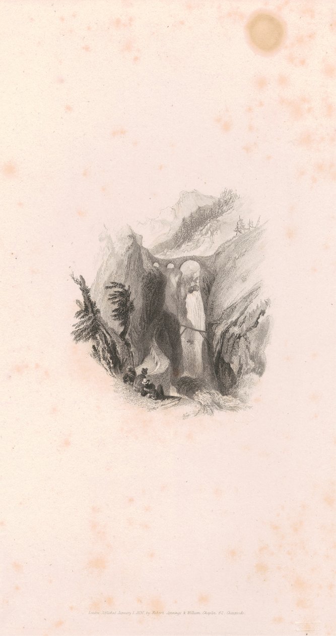 Banditen (Vignette) von Robert Wallis