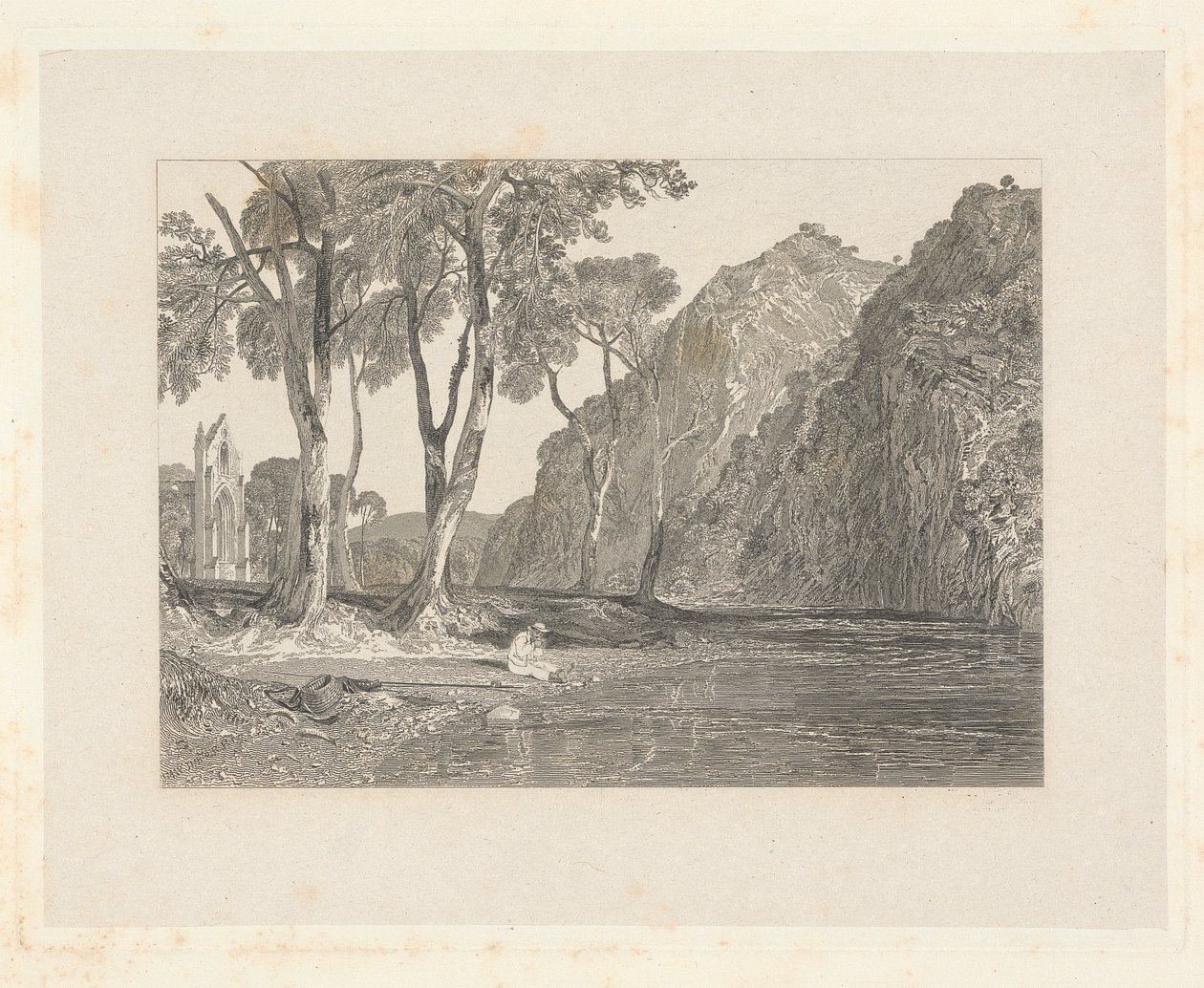 Bolton Abbey, Yorkshire von Robert Wallis