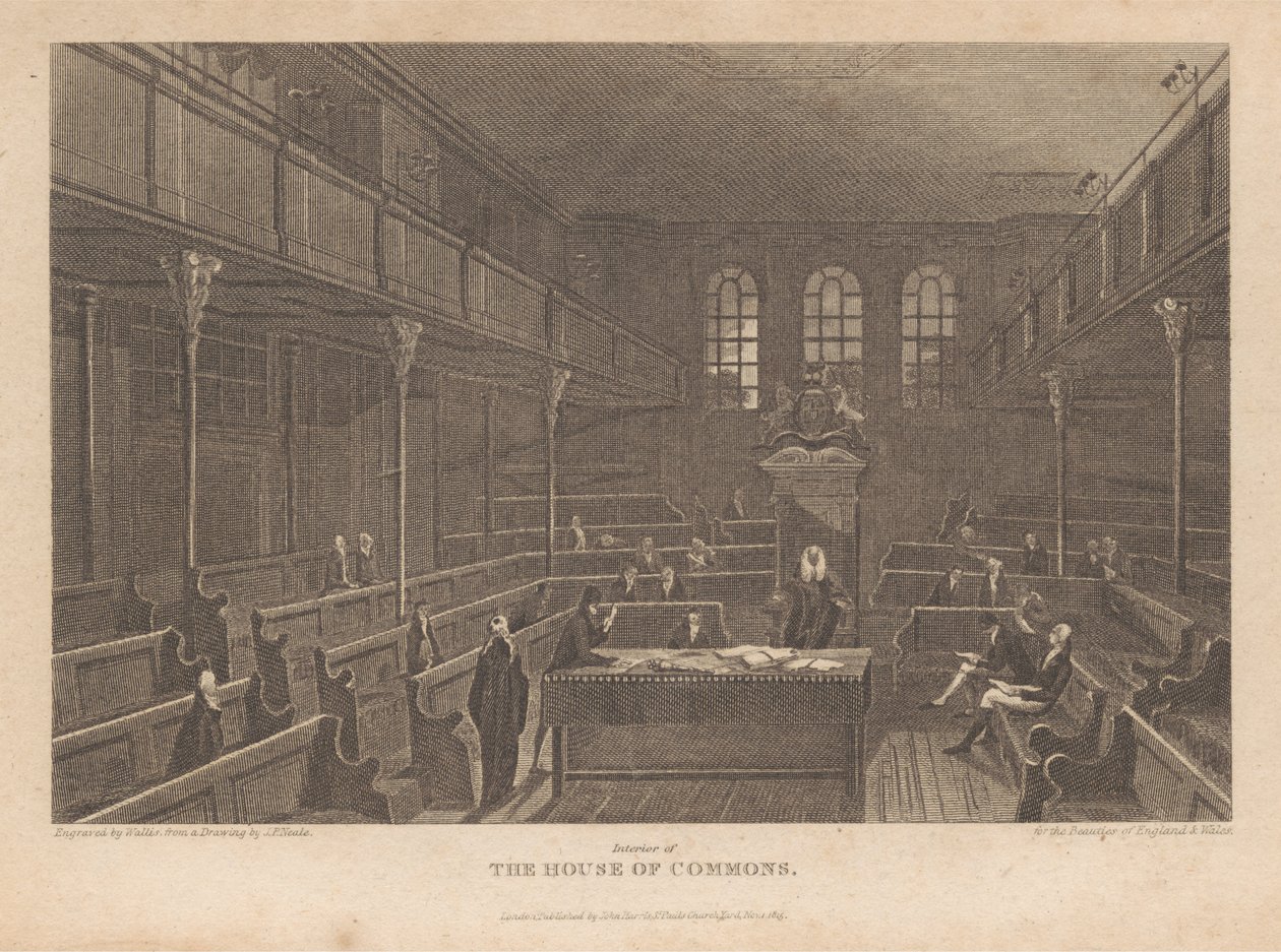 Innenraum des Unterhauses von Robert Wallis