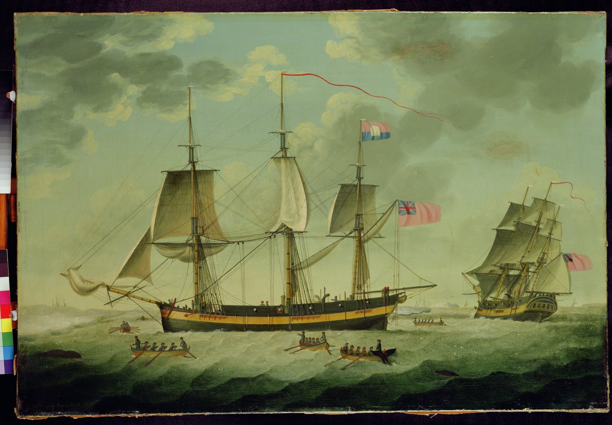 Walfänger in der Arktis von Robert Willoughby