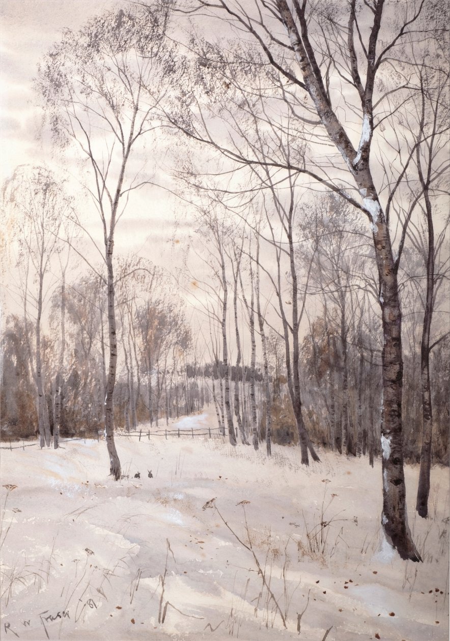 Der Winterwald von Robert Winchester Fraser