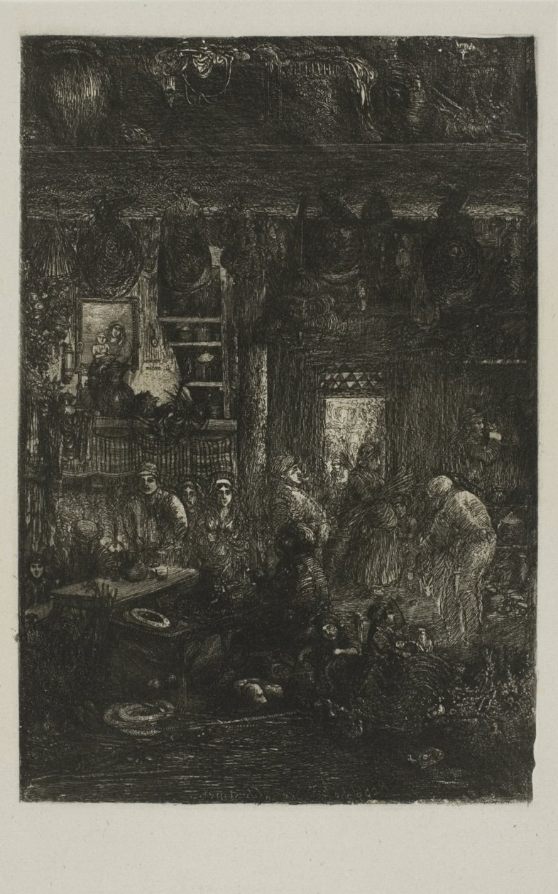 Moldawisches Interieur von Rodolphe Bresdin