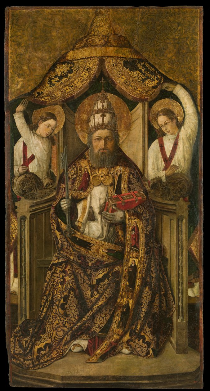Der heilige Petrus auf dem Thron von Rodrigo de Osona  
