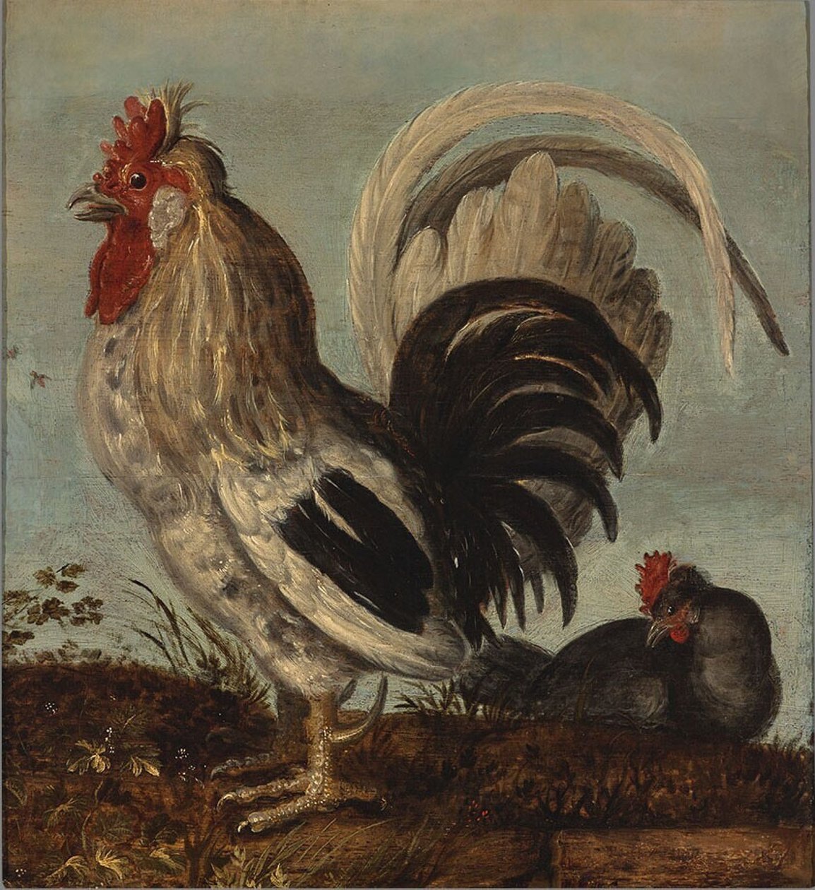 Ein Hähnchen von Roelandt Jacobsz. Savery