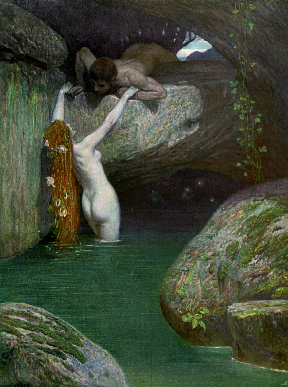 In der Grotte von Roessler
