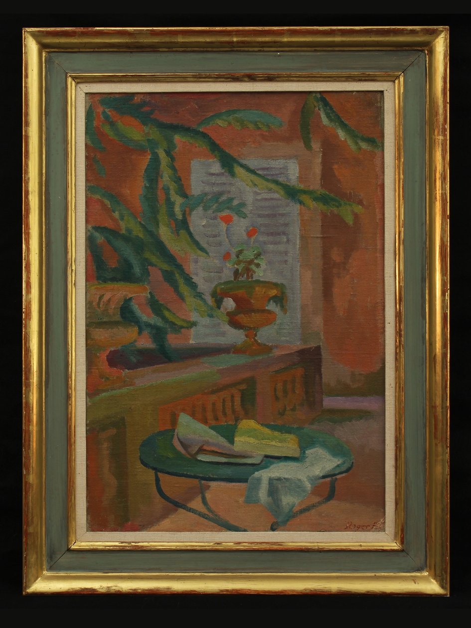 Auf der Terrasse, ca. 1920er von Roger Eliot Fry