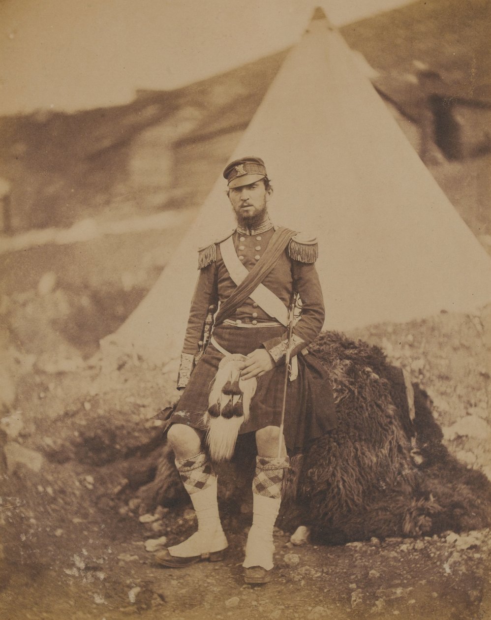 Kapitän Frank Cunningham Scott, 42. von Roger Fenton