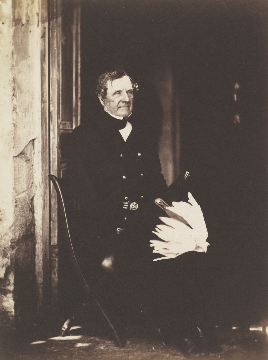 Feldmarschall Lord Raglan, Krim, 1855 von Roger Fenton