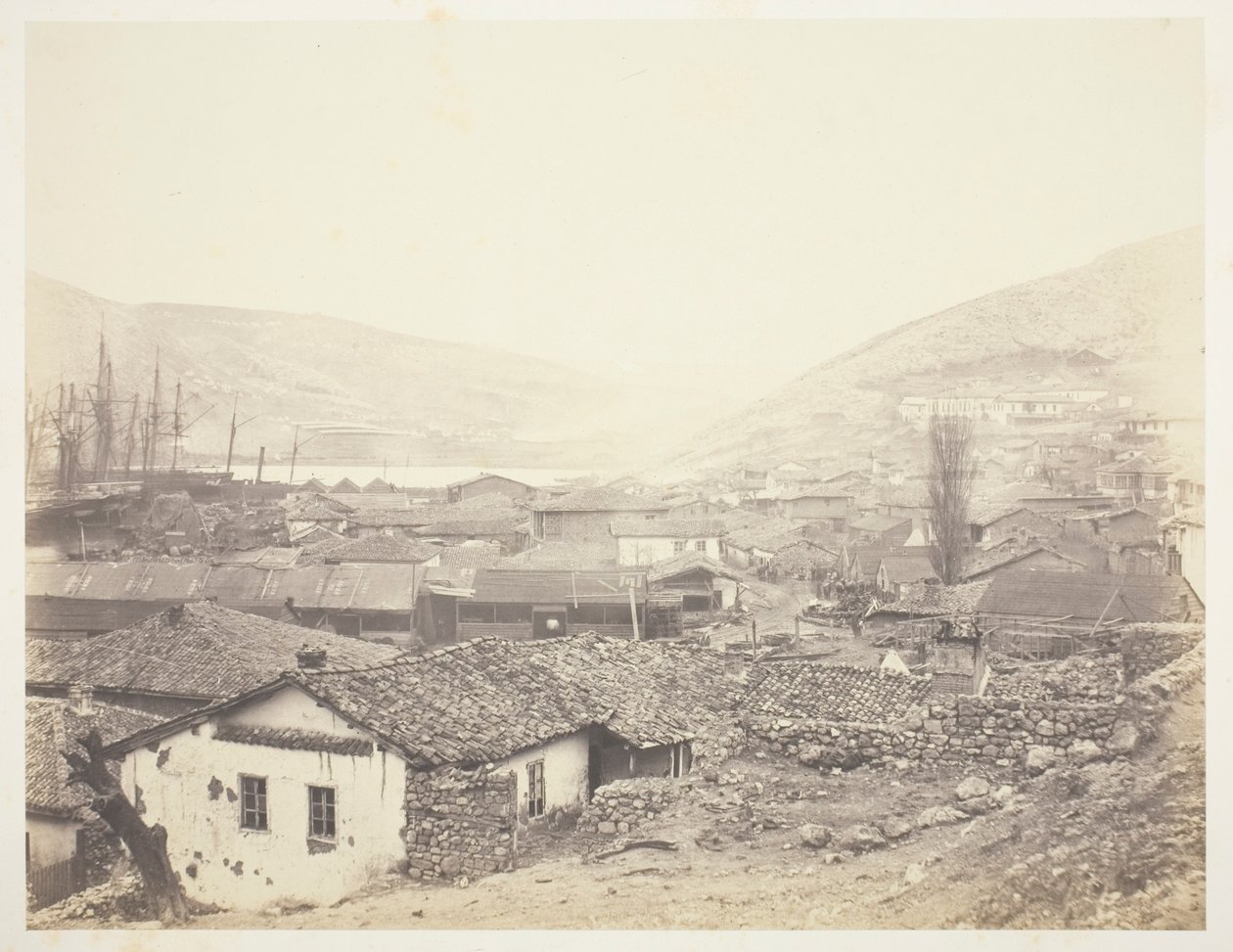 Gesamtansicht von Balaklava von Roger Fenton