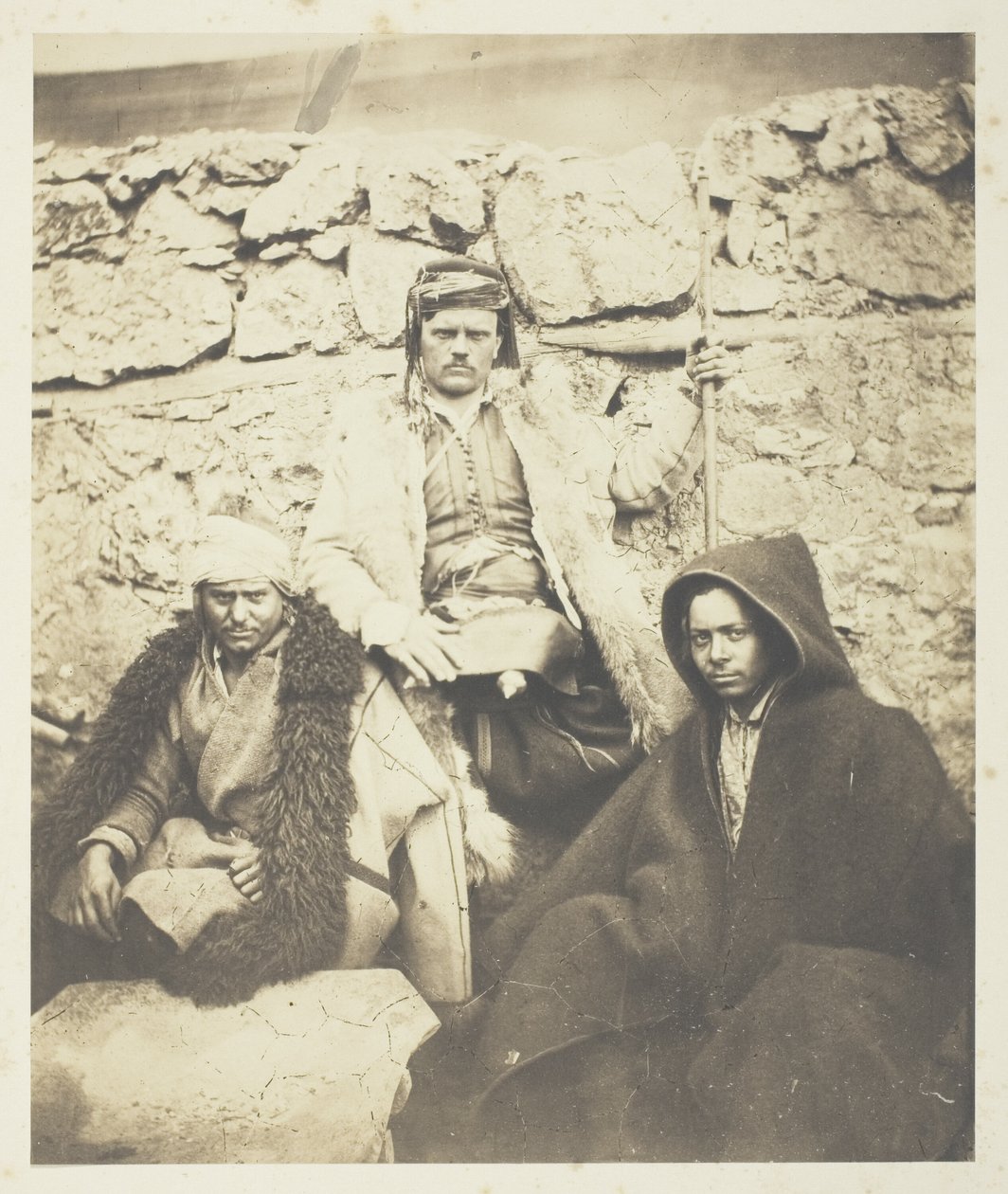 Gruppe kroatischer Häuptlinge von Roger Fenton