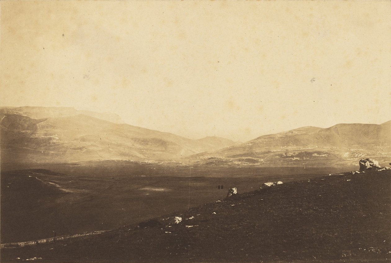 Ebenen von Balaklawa V. von Roger Fenton