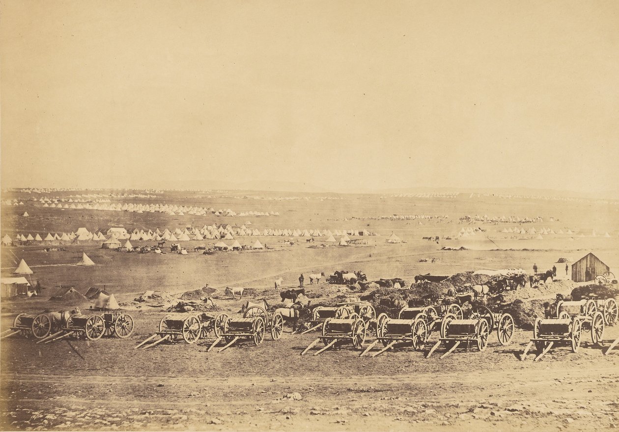 Plateau von Sebastopol III von Roger Fenton