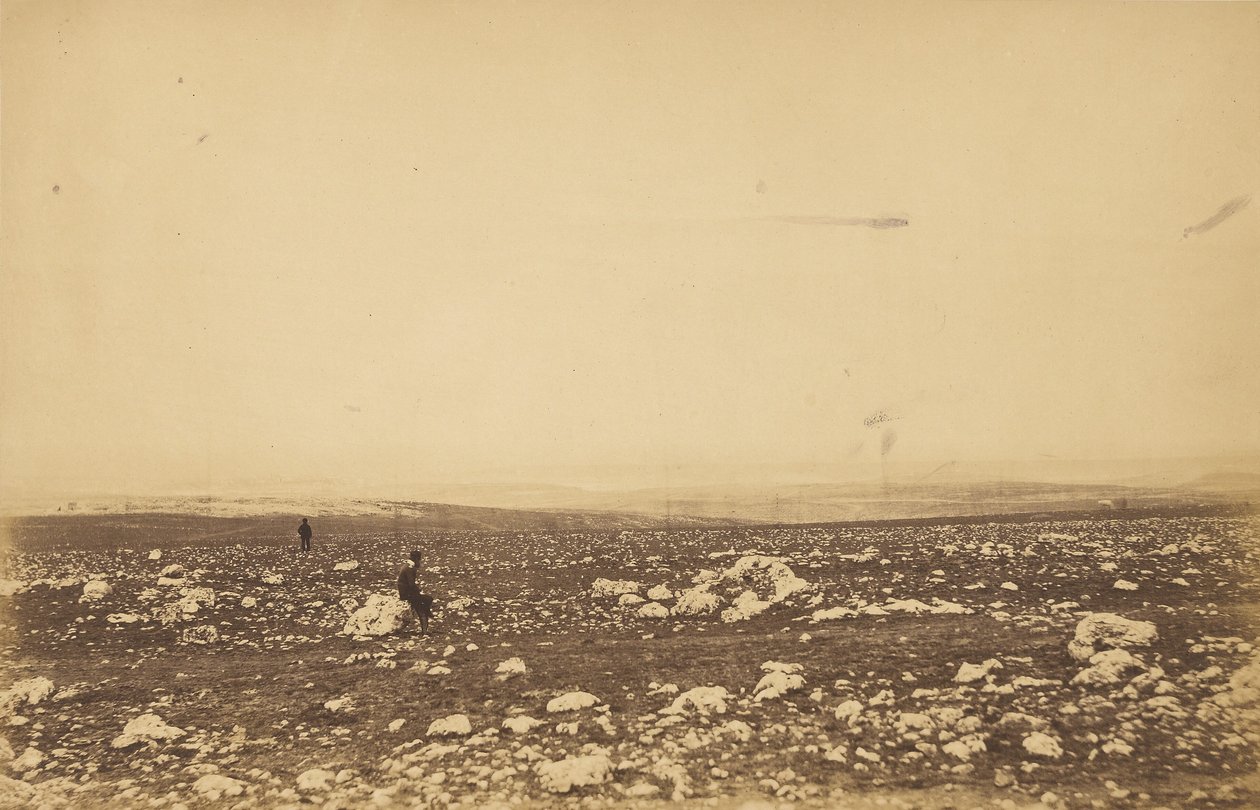 Plateau von Sebastopol IX. von Roger Fenton