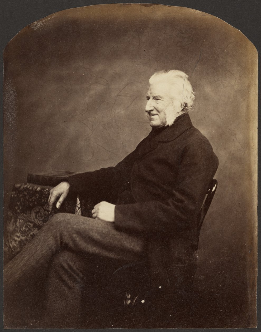 Porträt eines Mannes, 3/4 Ansicht von Roger Fenton