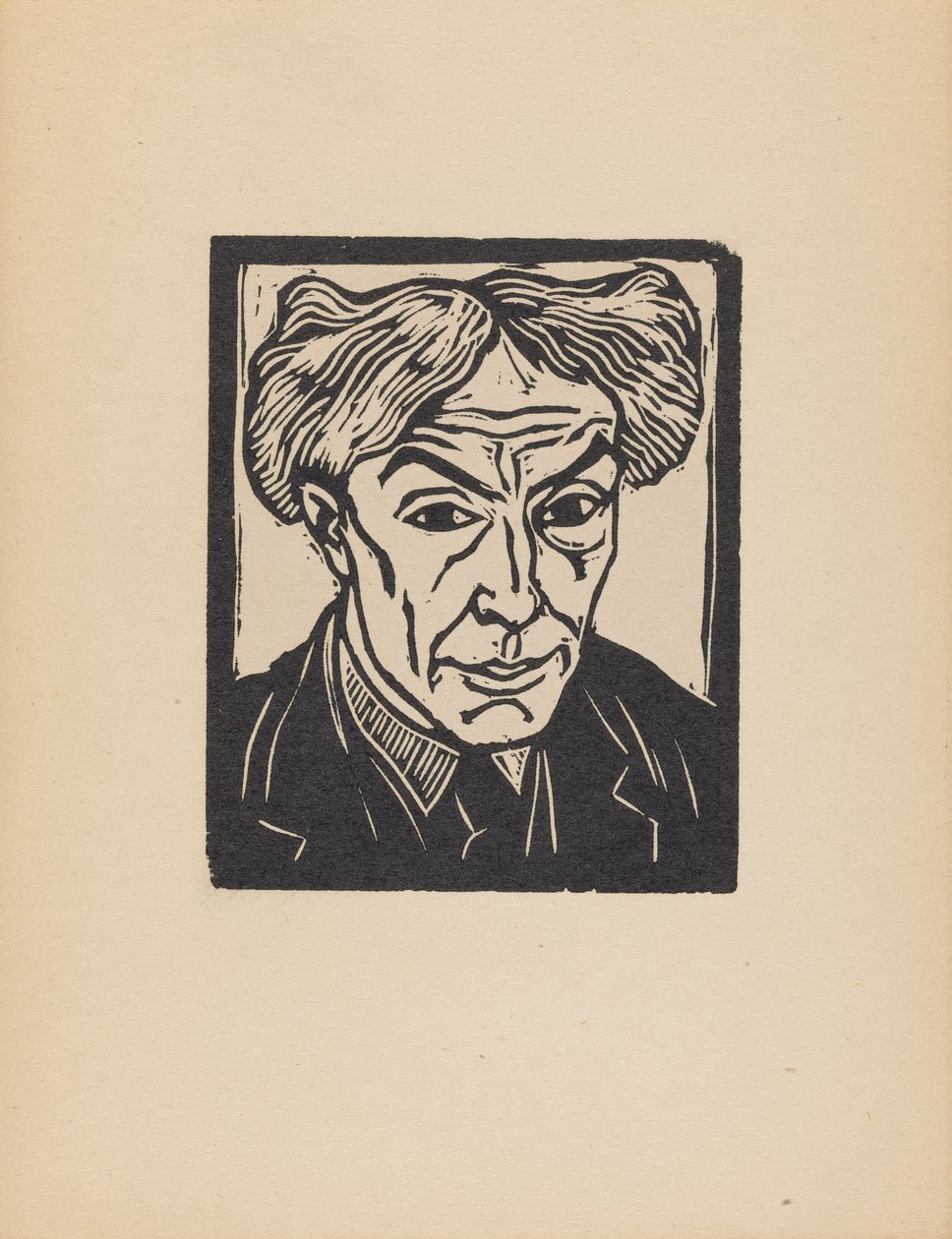 Selbstporträt von Roger Fry