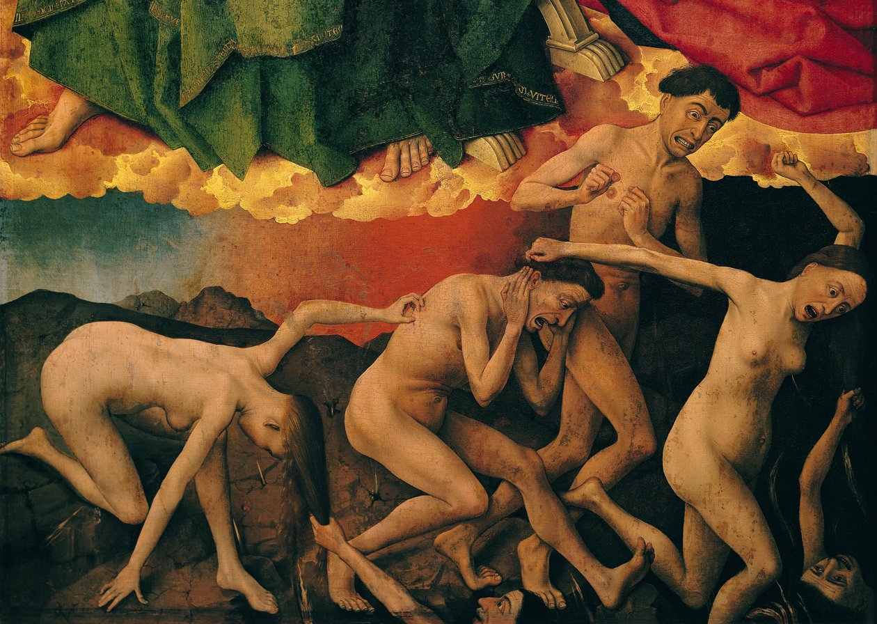 Das Jüngste Gericht (Detail) von Rogier van der Weyden
