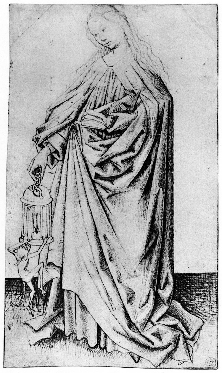 Skizze eines Heiligen, 1913 von Rogier van der Weyden