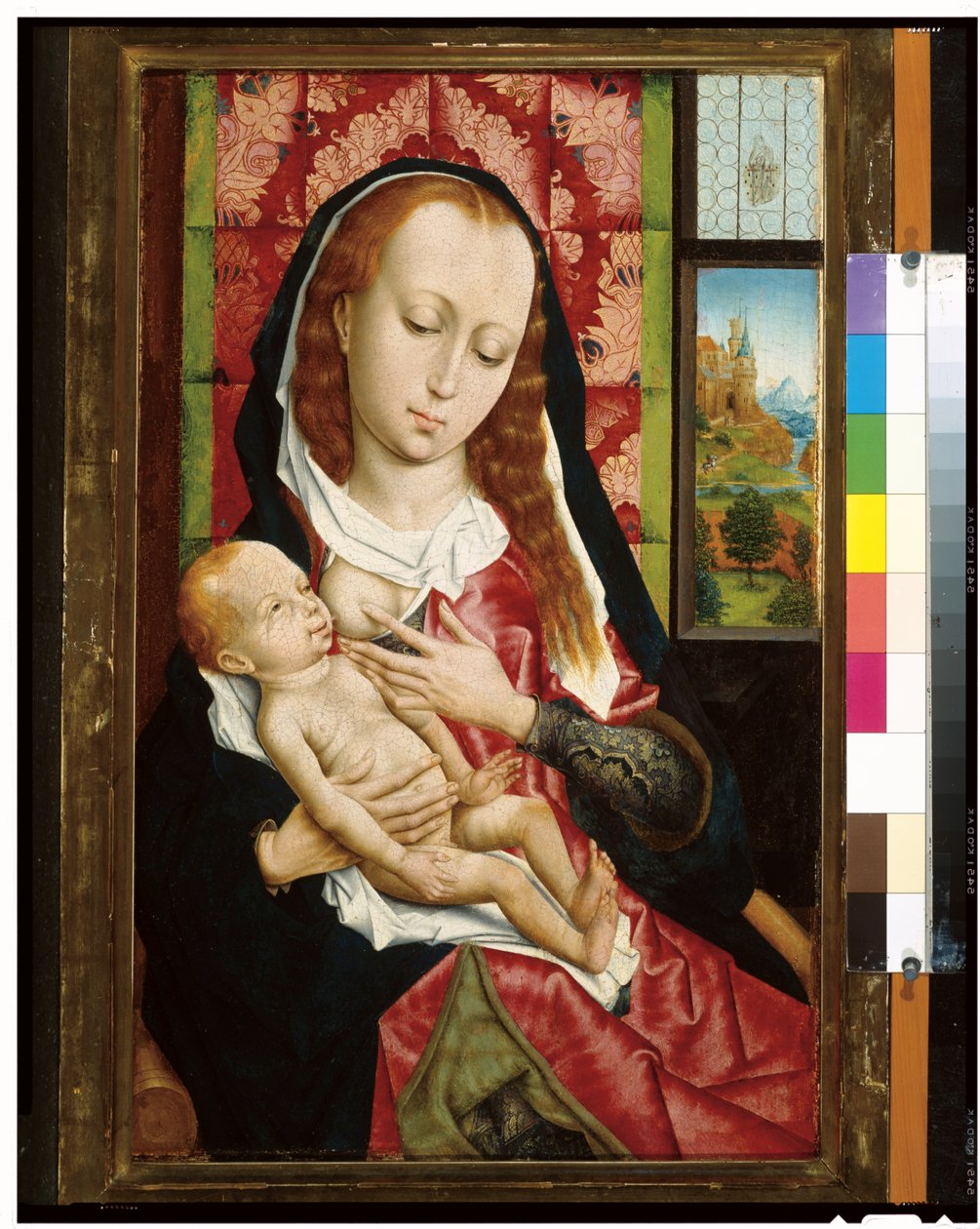 Die Jungfrau und das Kind, ca. 1480 von Rogier van der Weyden