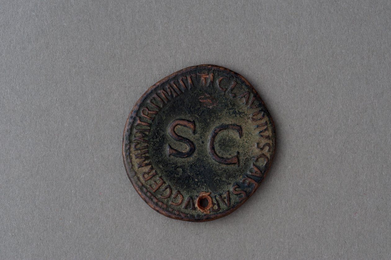 As-Münze von Germanicus von Roman