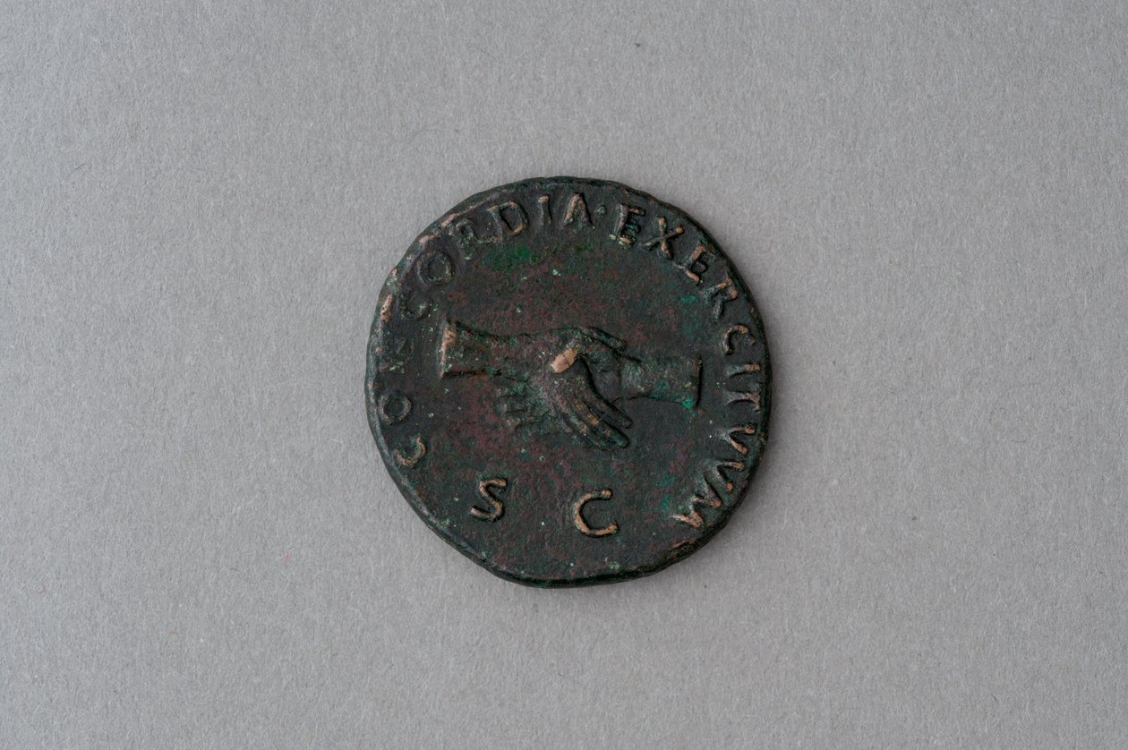 Münze von Nerva von Roman