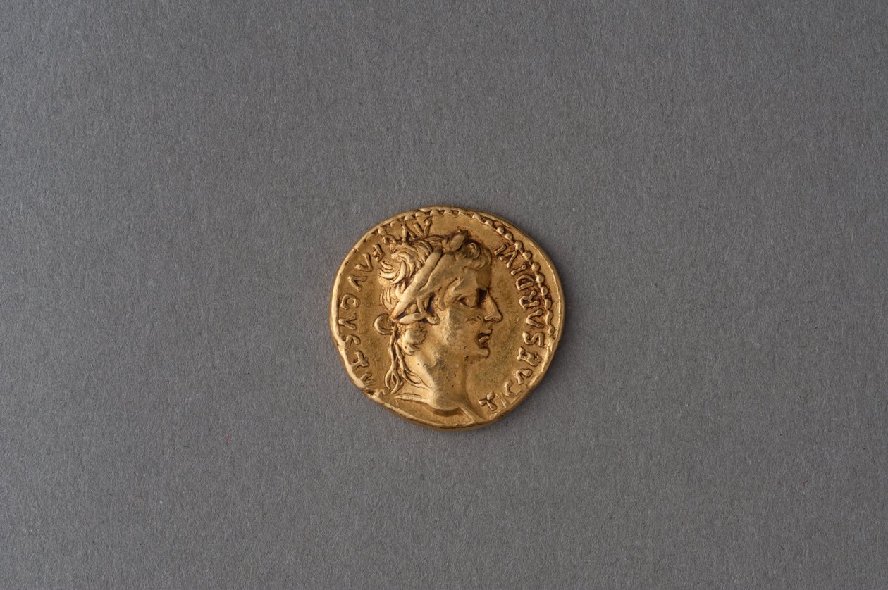 Aureus von Tiberius (Gold) von Roman