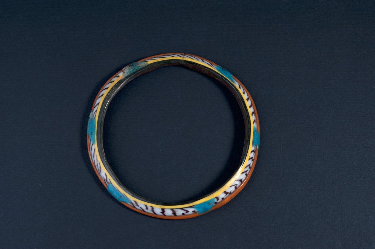 Armband (gefärbtes Glas) von Roman
