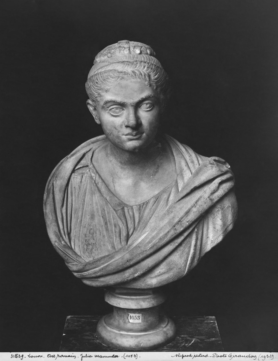 Büste der Julia Mamaea, Mutter von Kaiser Severus Alexander, ca. 230 von Roman