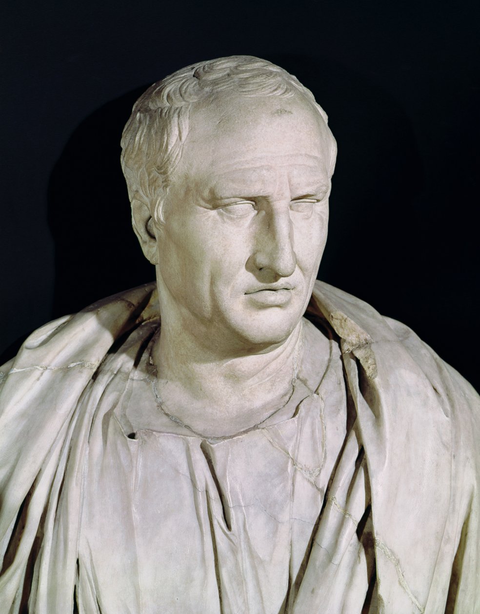 Büste von Marcus Tullius Cicero (Detail) von Roman