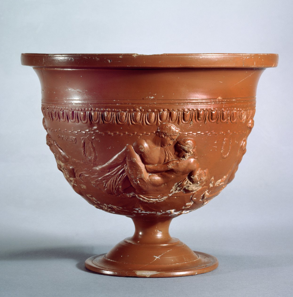 Krater mit Liebenden, Arezzo, ca. 1. Jahrhundert v. Chr.-1. Jahrhundert n. Chr. von Roman