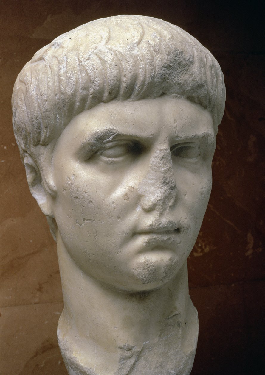 Porträt von Nero (37-68 n. Chr.) von Roman