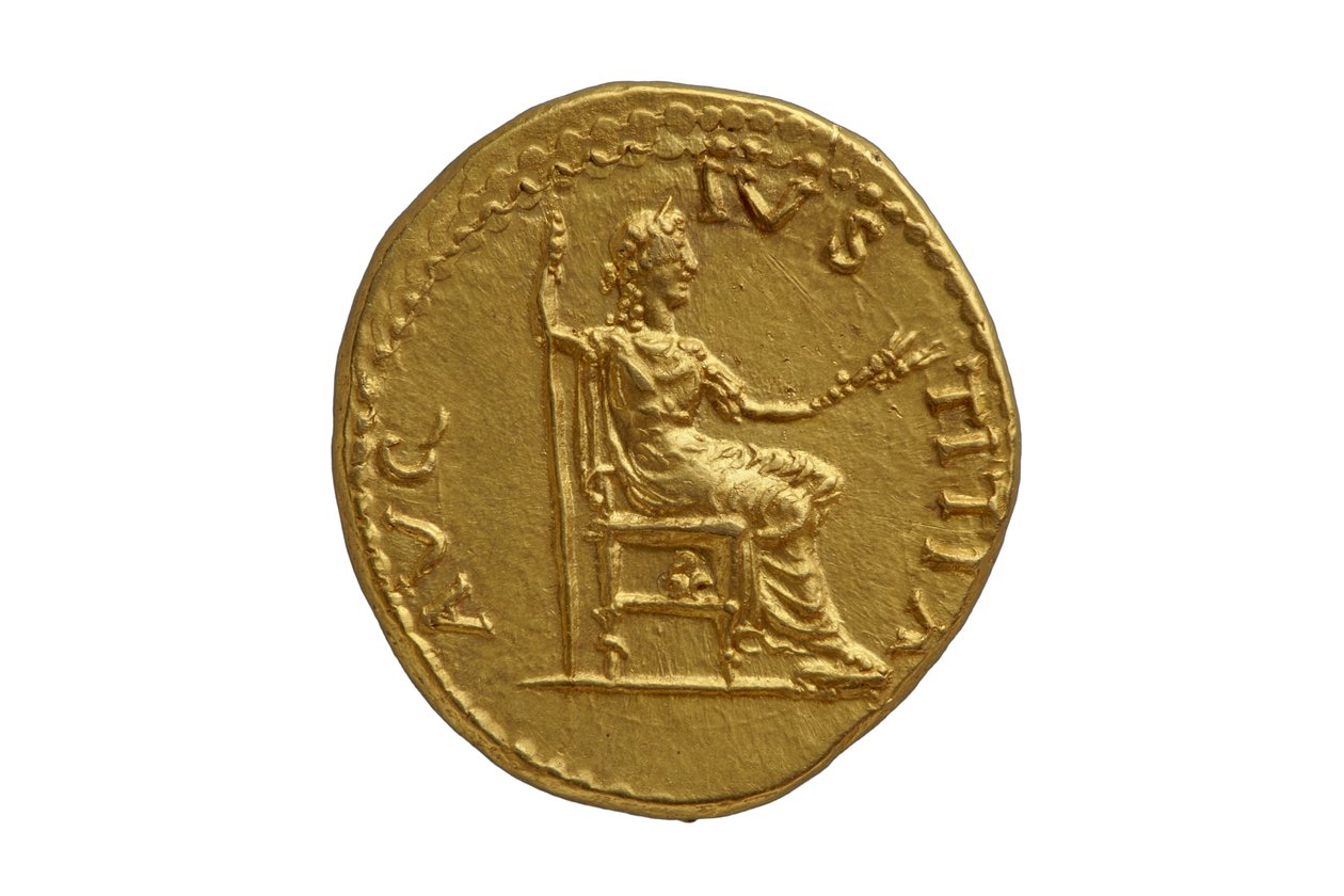 Römische Kaiserliche Münze aus Antiocheia ad Orontem, 72-73 n. Chr. (Gold) von Roman