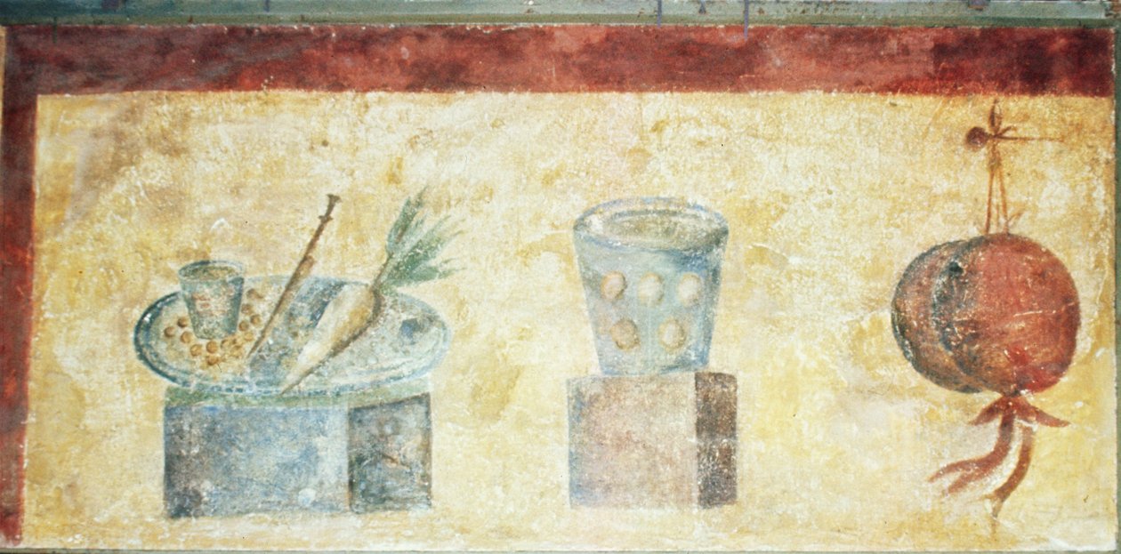 Schild für ein Thermopolium von Roman