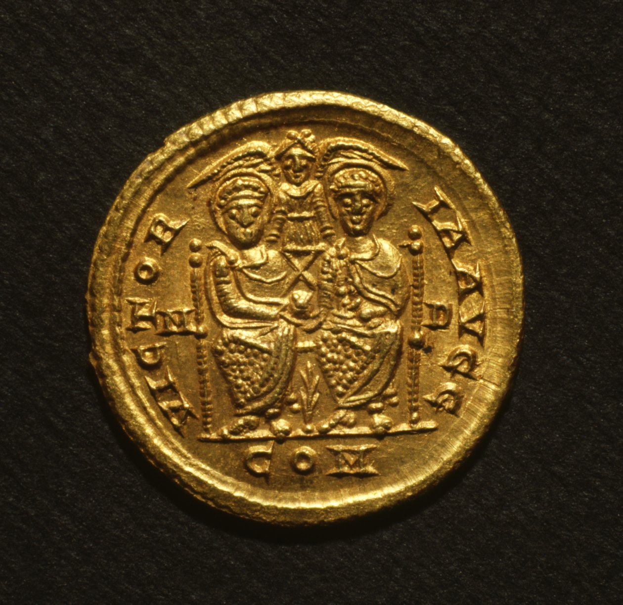 Solidus von Eugenius, 392-94 von Roman