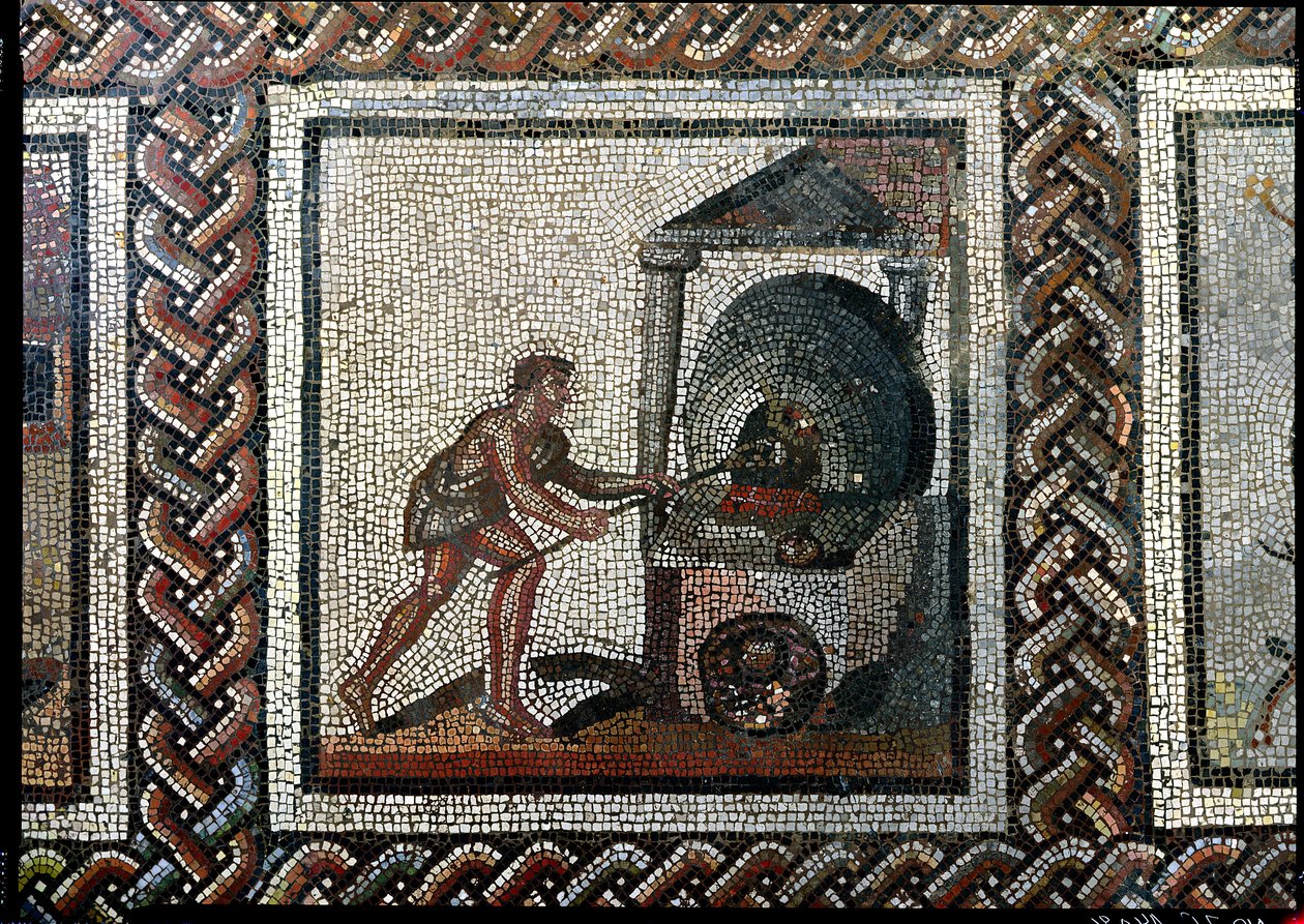 Der Ofen, aus Saint-Romain-en-Gal von Roman
