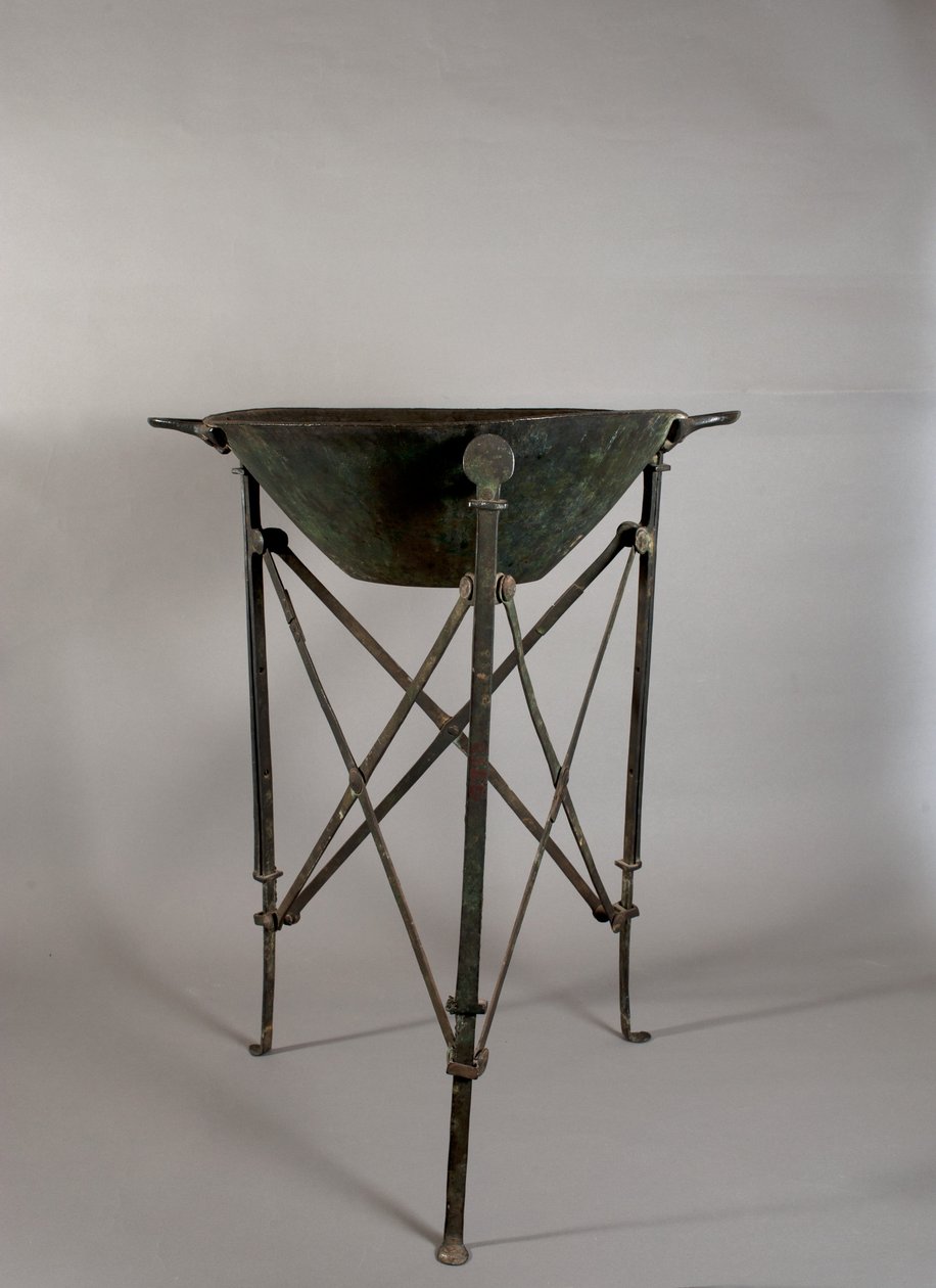 Dreifuß mit Becken (Bronze) von Roman