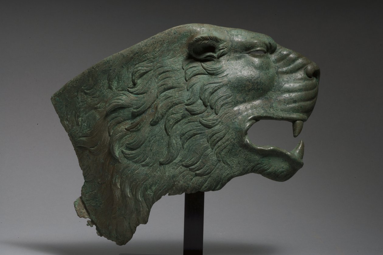 Löwenhaut (Bronze) von Roman Imperial Period