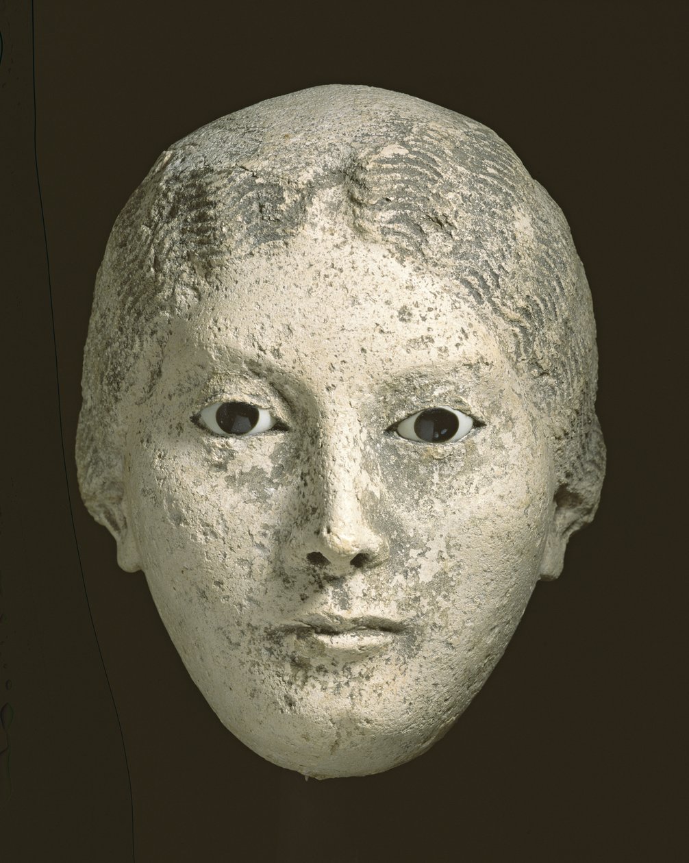 Modell des Kopfes einer Frau, 2. oder 3. Jahrhundert n. Chr. von Roman Period Egyptian