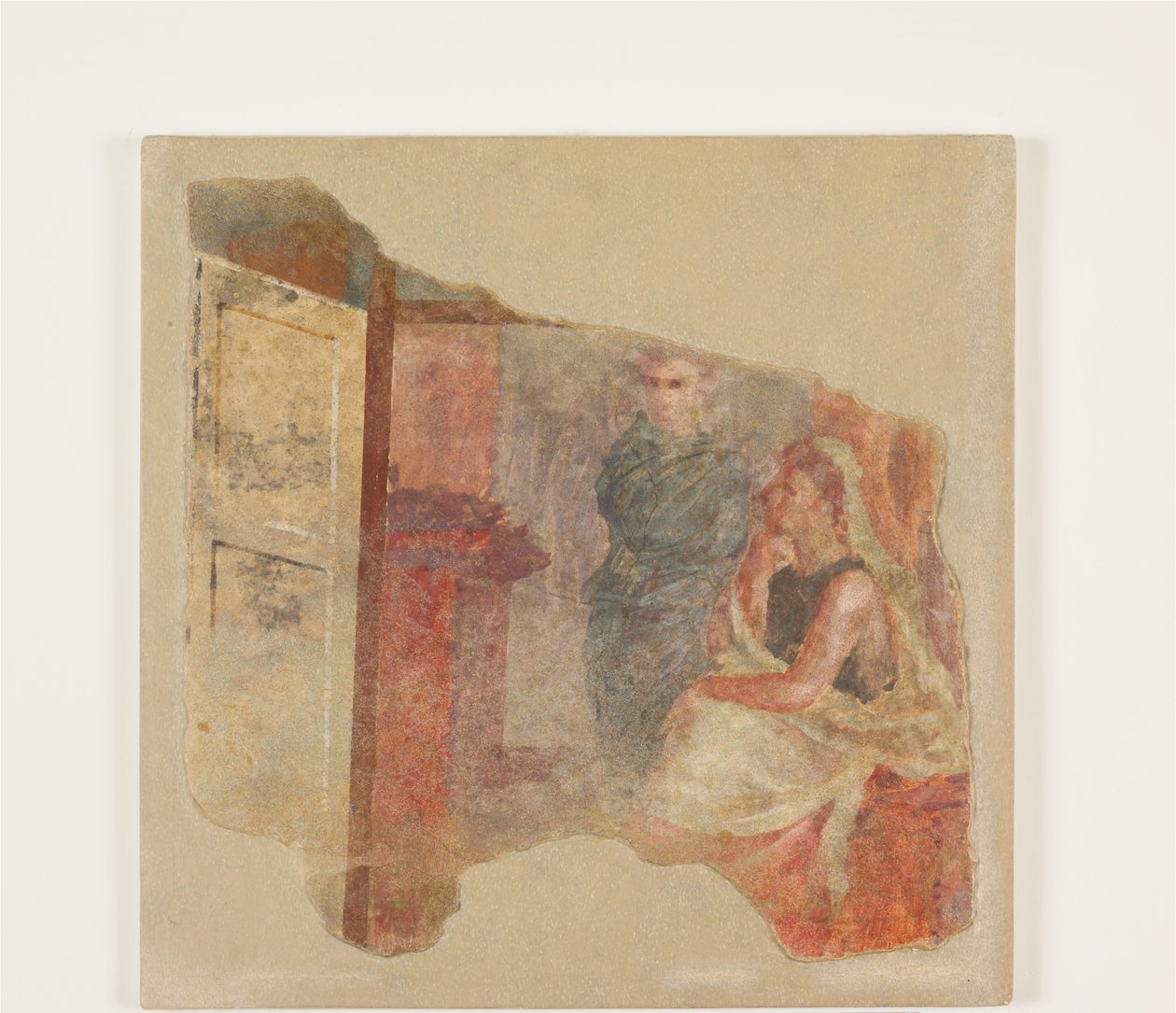 Wandmalereifragment aus dem Peristyl der Villa in Boscoreale, ca. 50-40 v. Chr. von Roman Republican Period