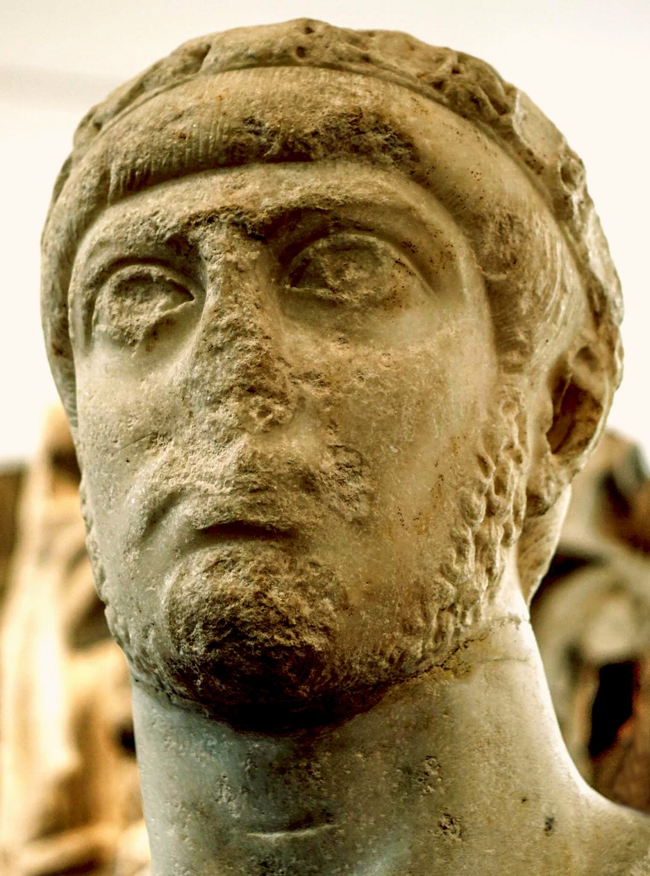 Büste des Kaisers Gratian von Roman