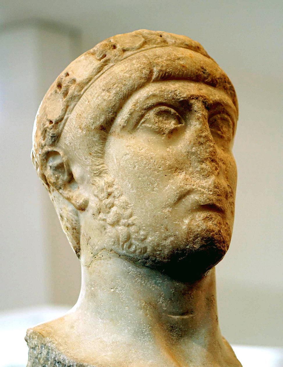 Büste des Kaisers Gratian von Roman