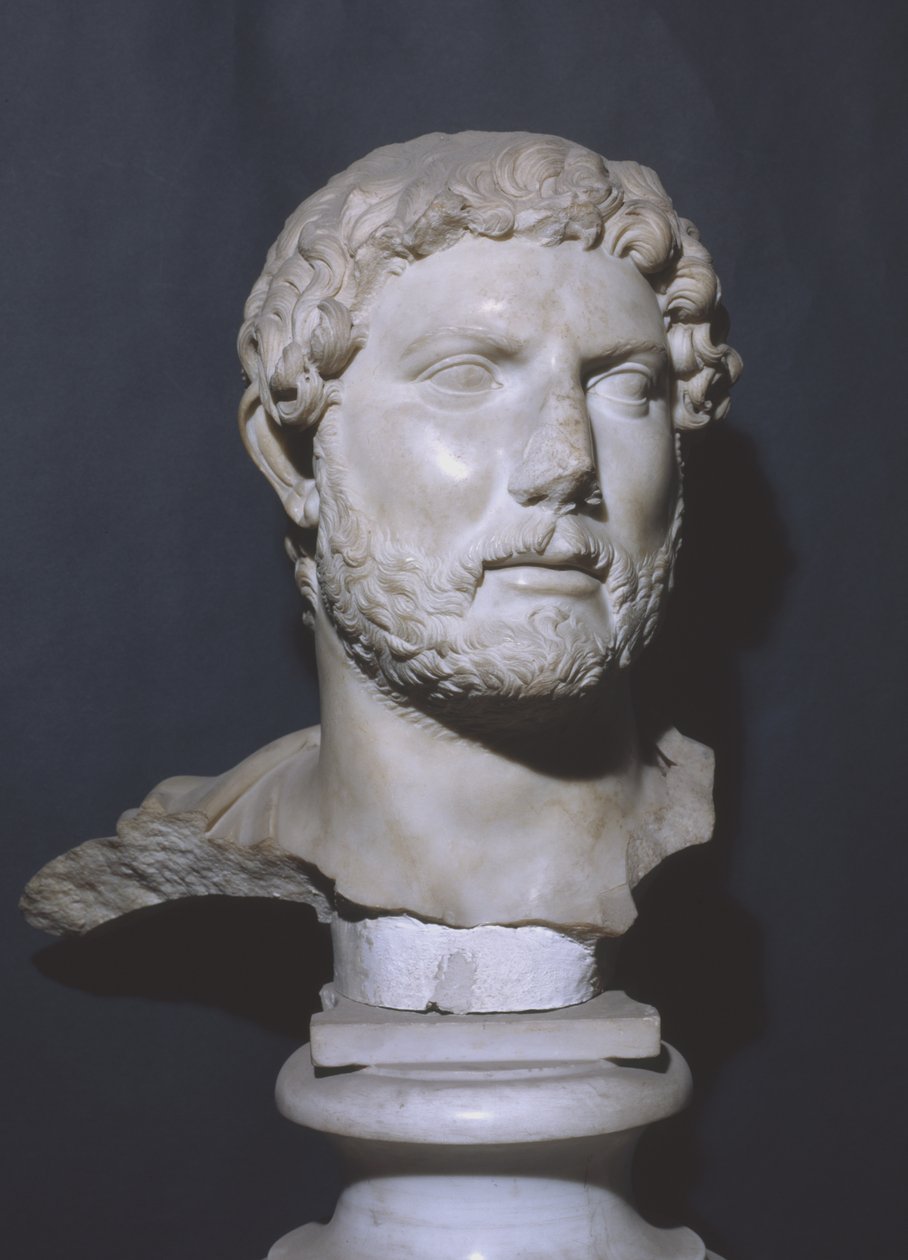 Büste des Kaisers Hadrian von Roman