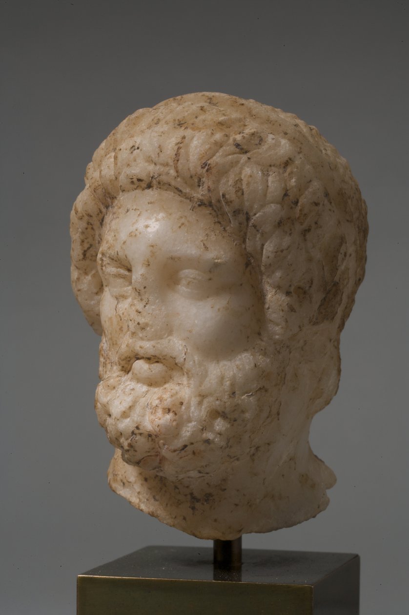 Kopf eines Gottes (Marmor) von Roman