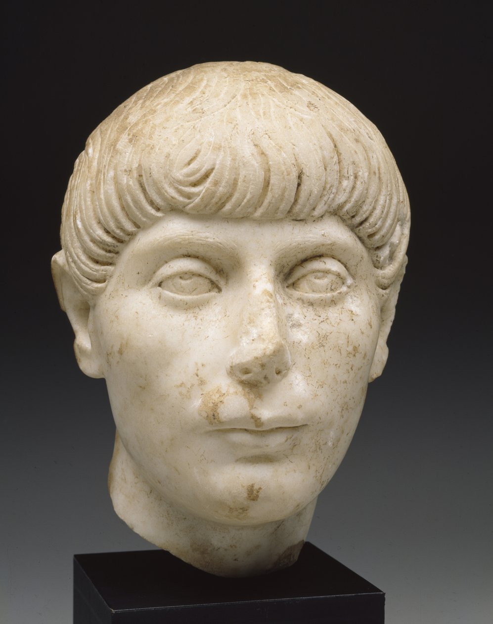 Kopf eines jungen Mannes, 2. Jahrhundert von Roman
