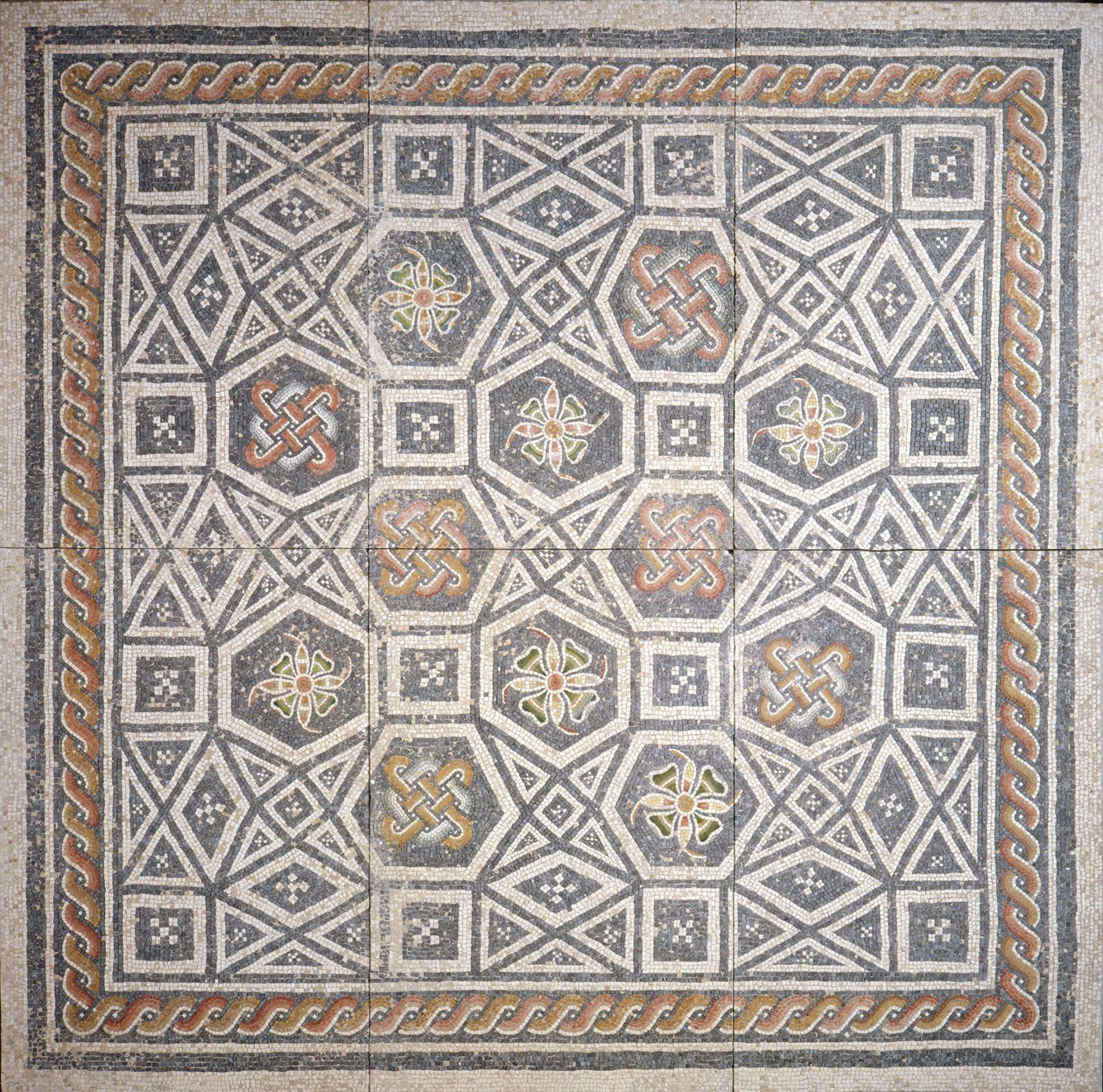 Mosaik, 2. Jahrhundert von Roman
